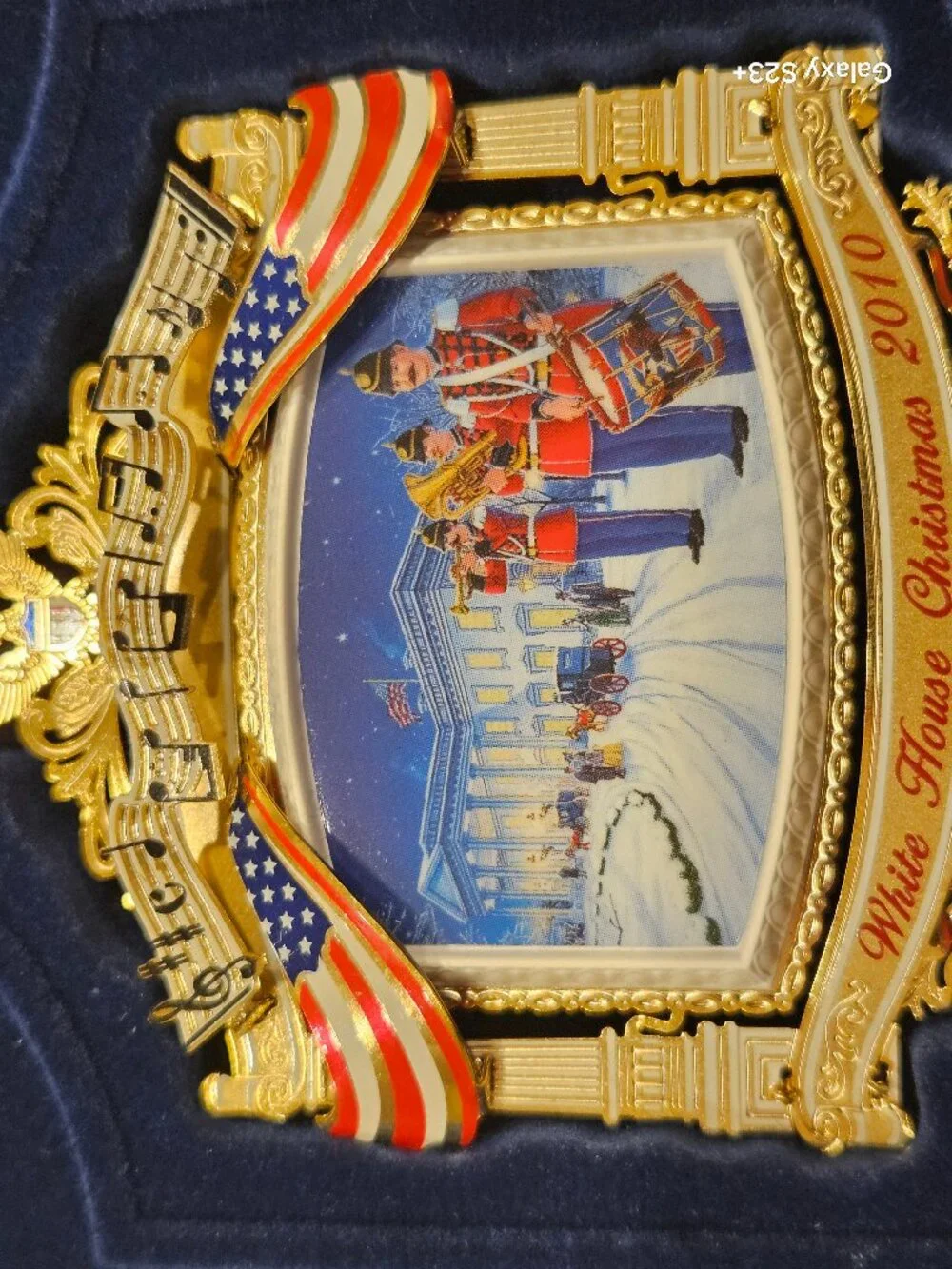 2010 THE WHITE HOUSE HISTORICAL ASSOCIATION CHRISTMAS HOLIDAY ANNUAL ORNAMENT